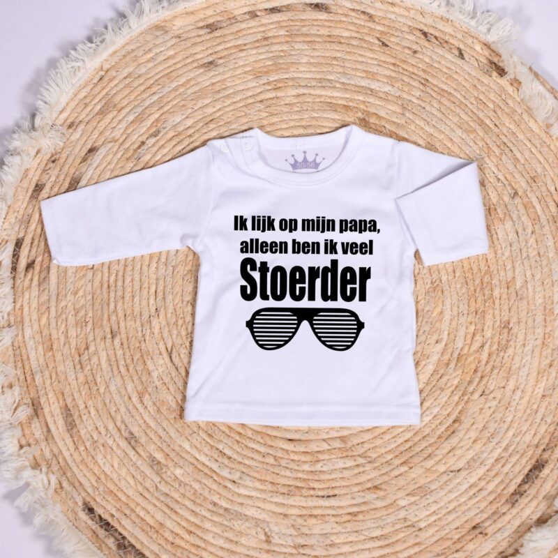 Shirtje stoerder dan papa - Afbeelding 2