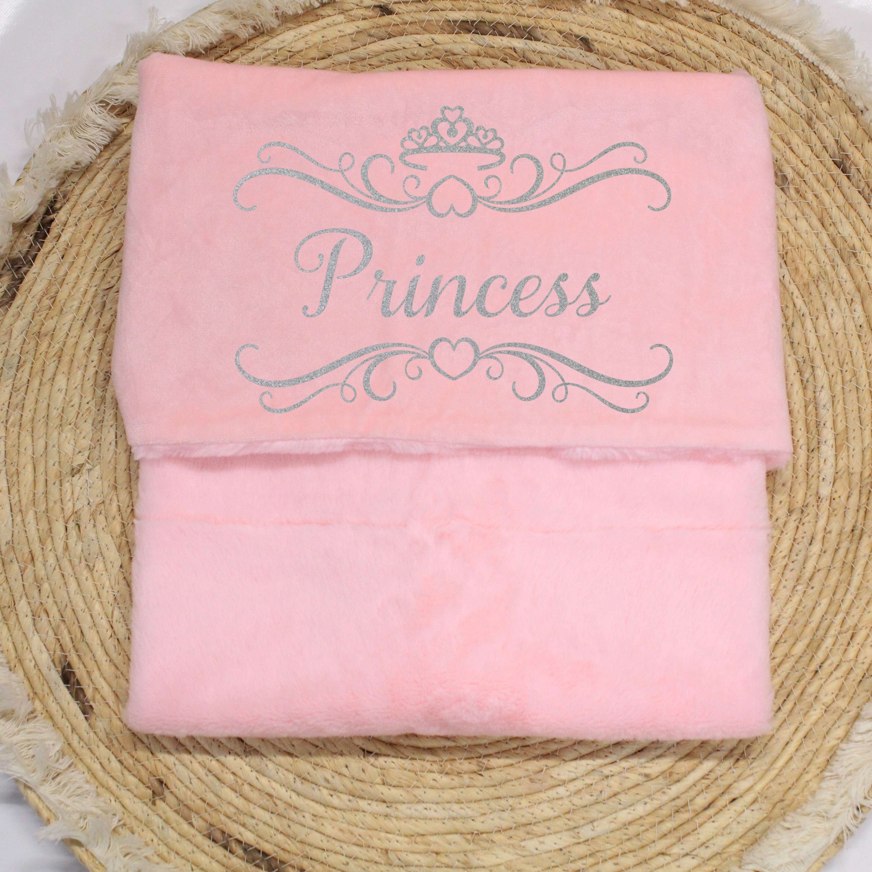 Dekentje krullen tiara