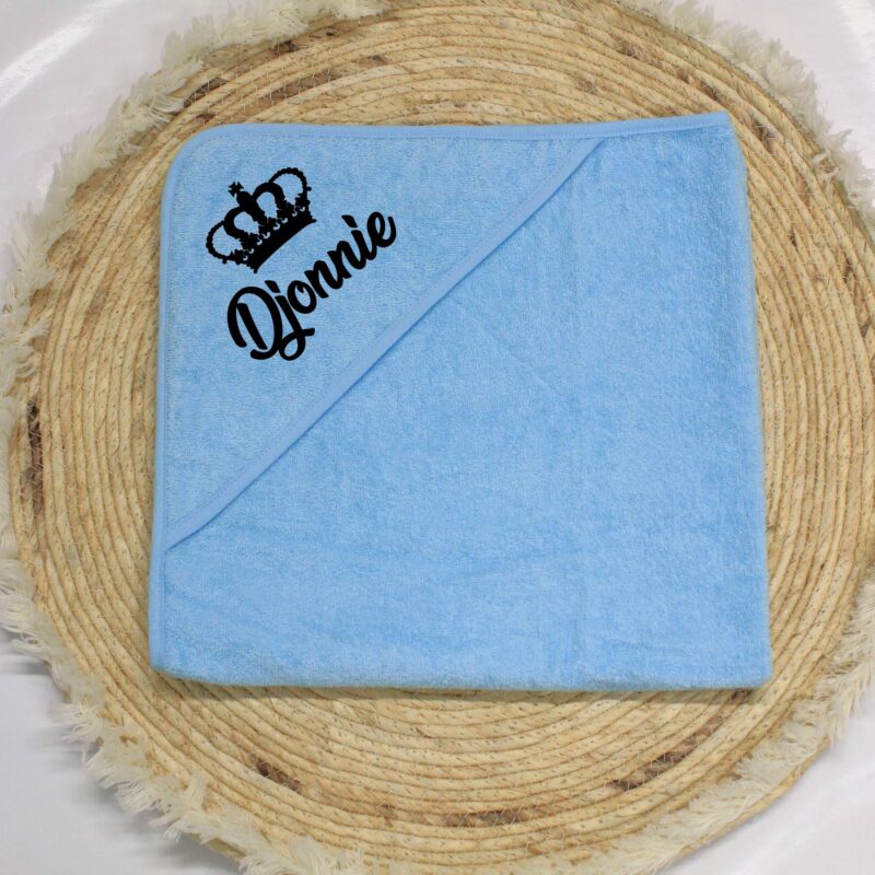 Badcape kroon royaal