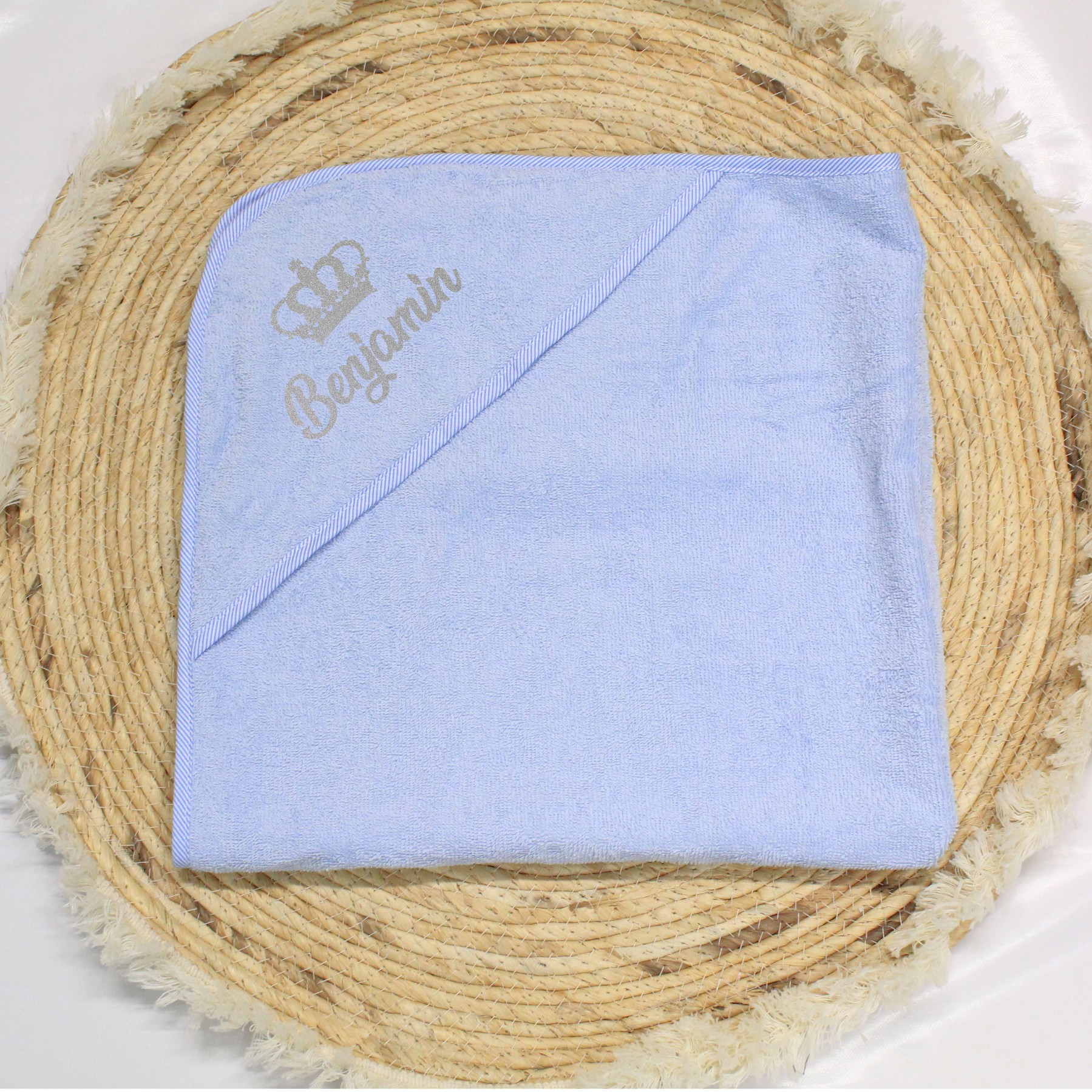 Badcape kroon royaal - Afbeelding 4