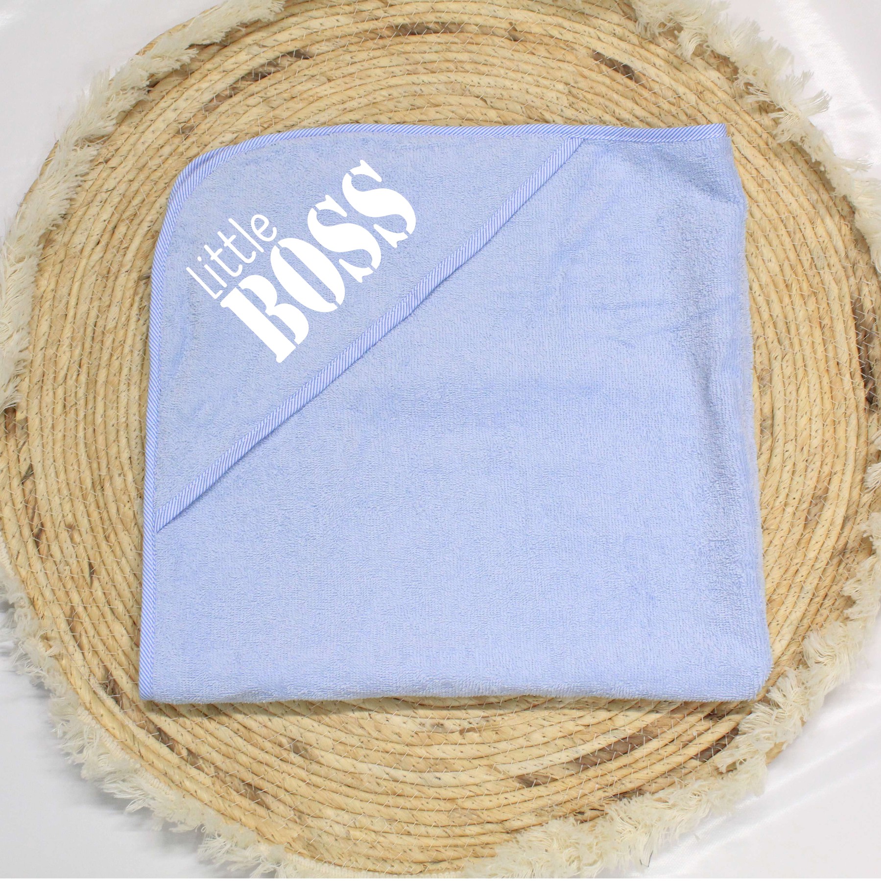 Badcape little boss - Afbeelding 3