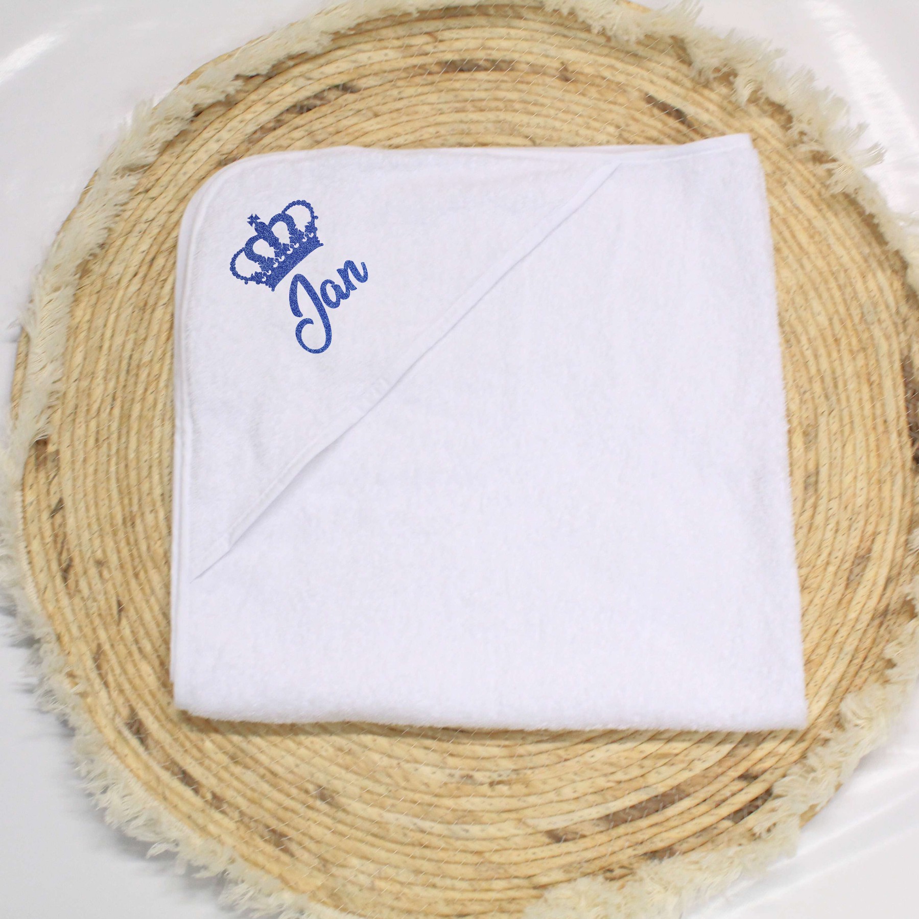 Badcape kroon royaal - Afbeelding 3