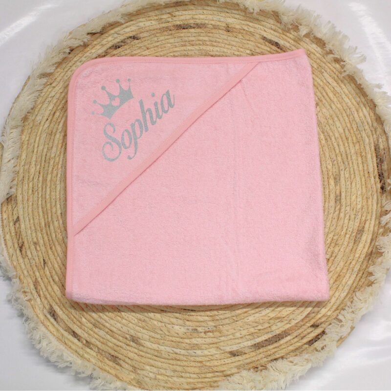 Badcape hartjes kroon