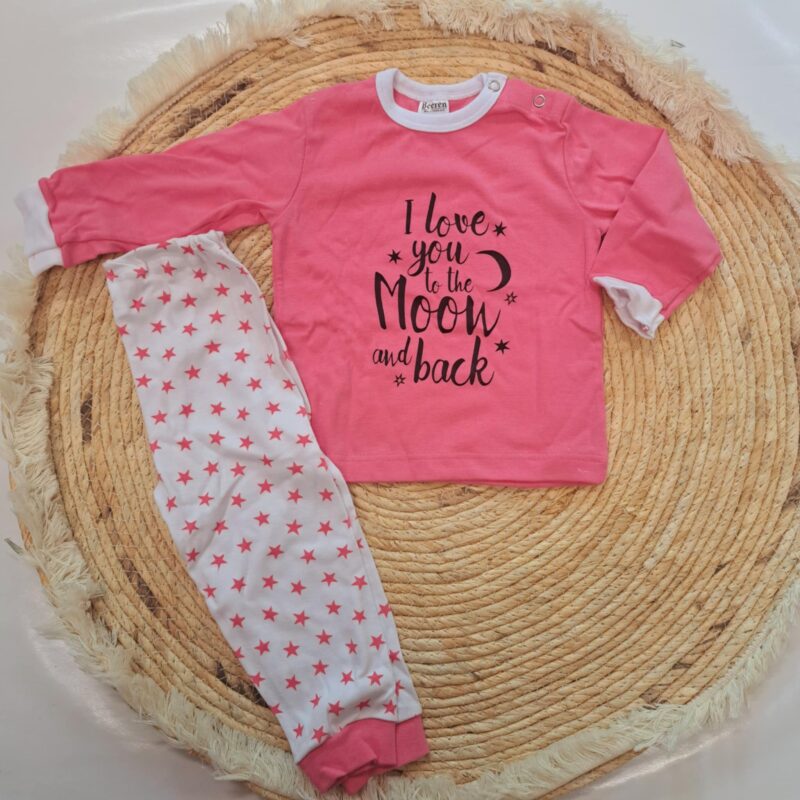 Pyjama moon roze