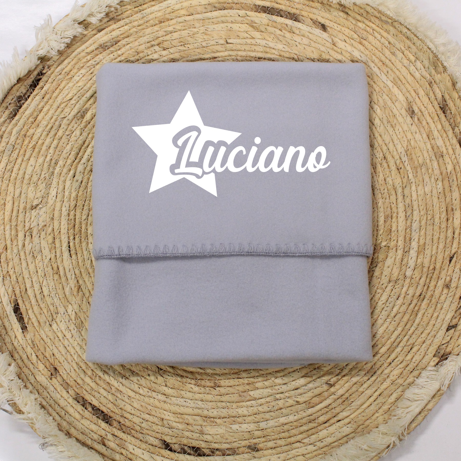 Fleece dekentje ster - Afbeelding 3