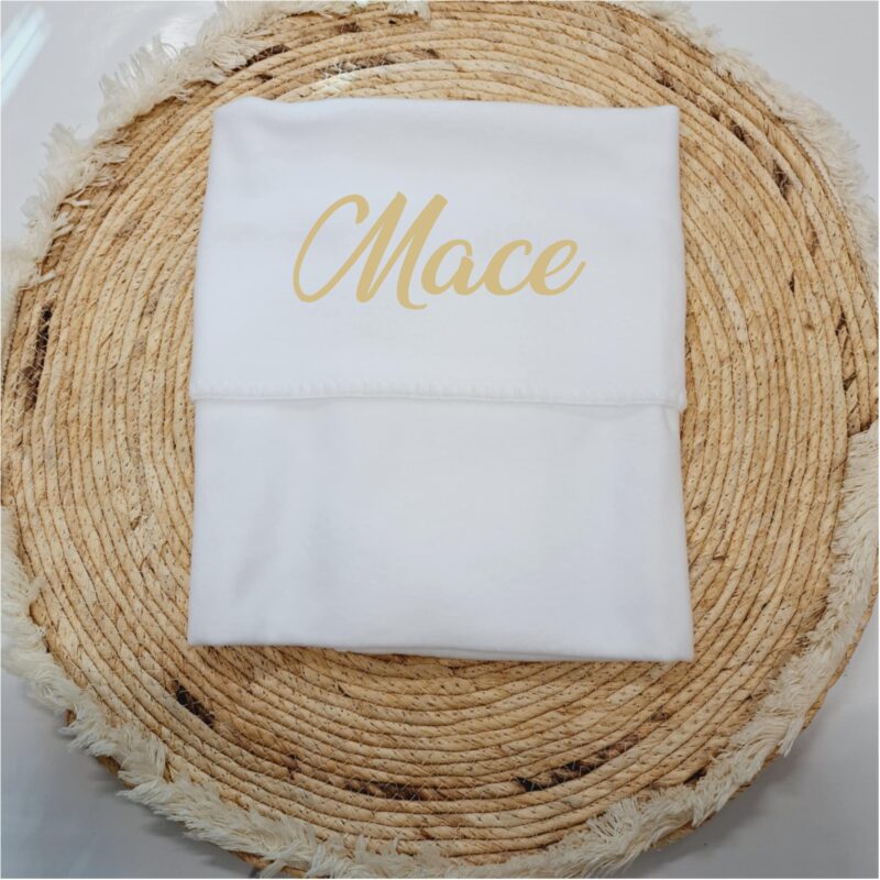 Fleece dekentje naam