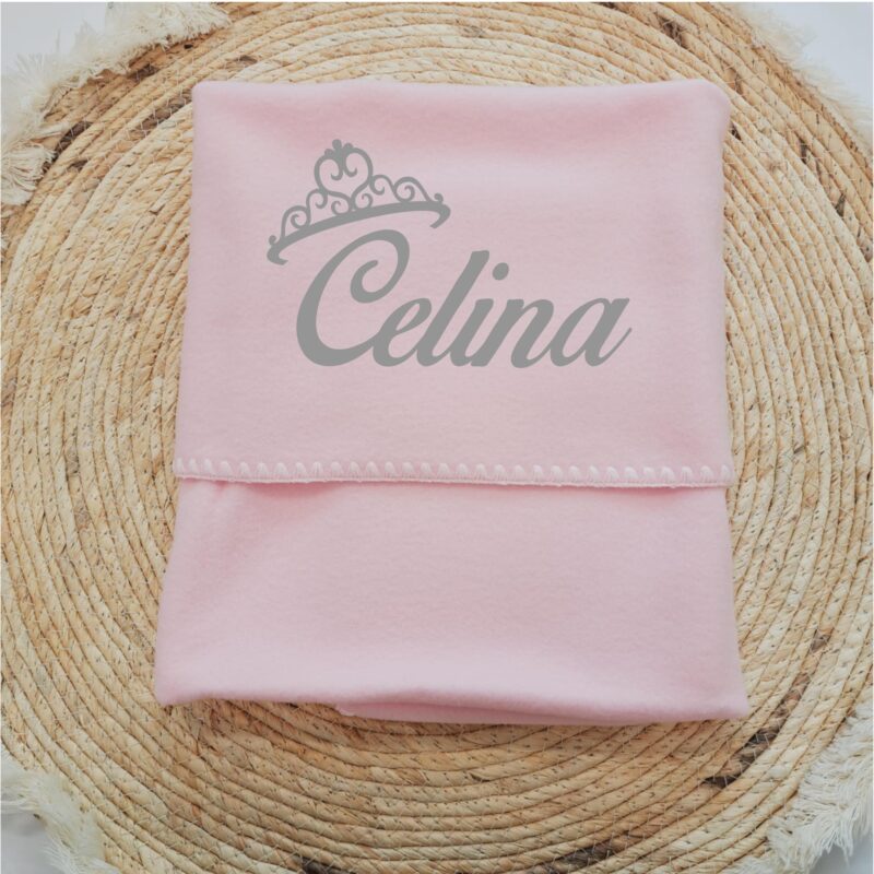 Fleece deken tiara
