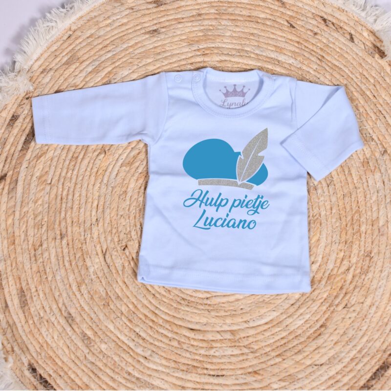 Shirtje hulppiet blauw