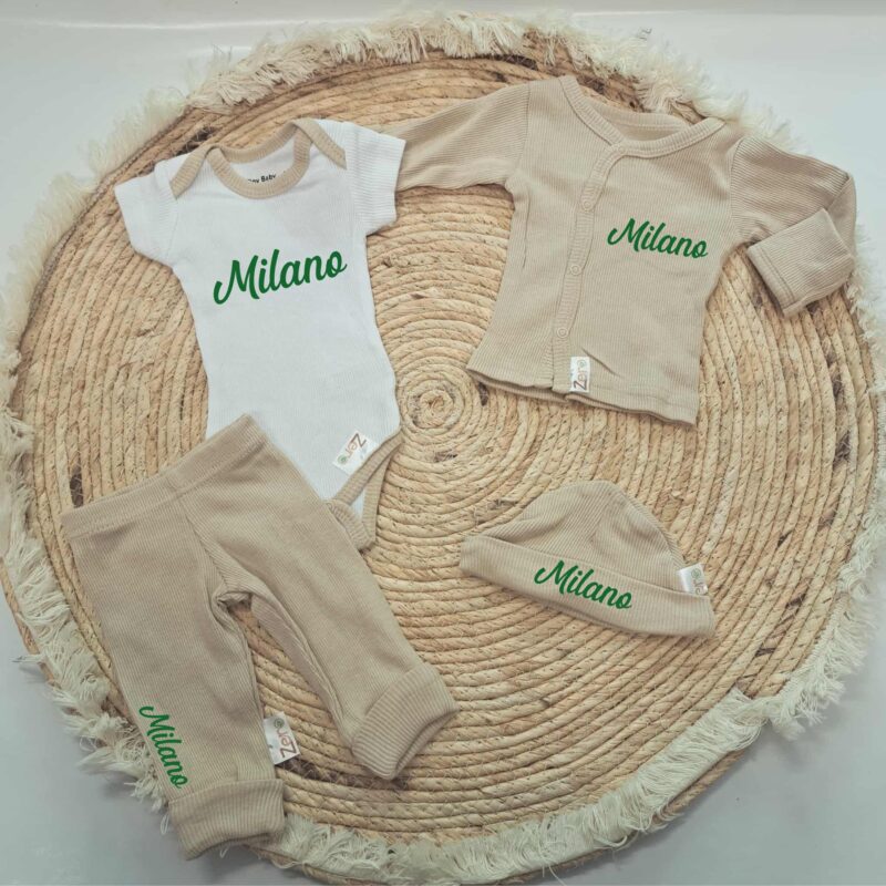 Newborn geboortesetje zand - Afbeelding 3