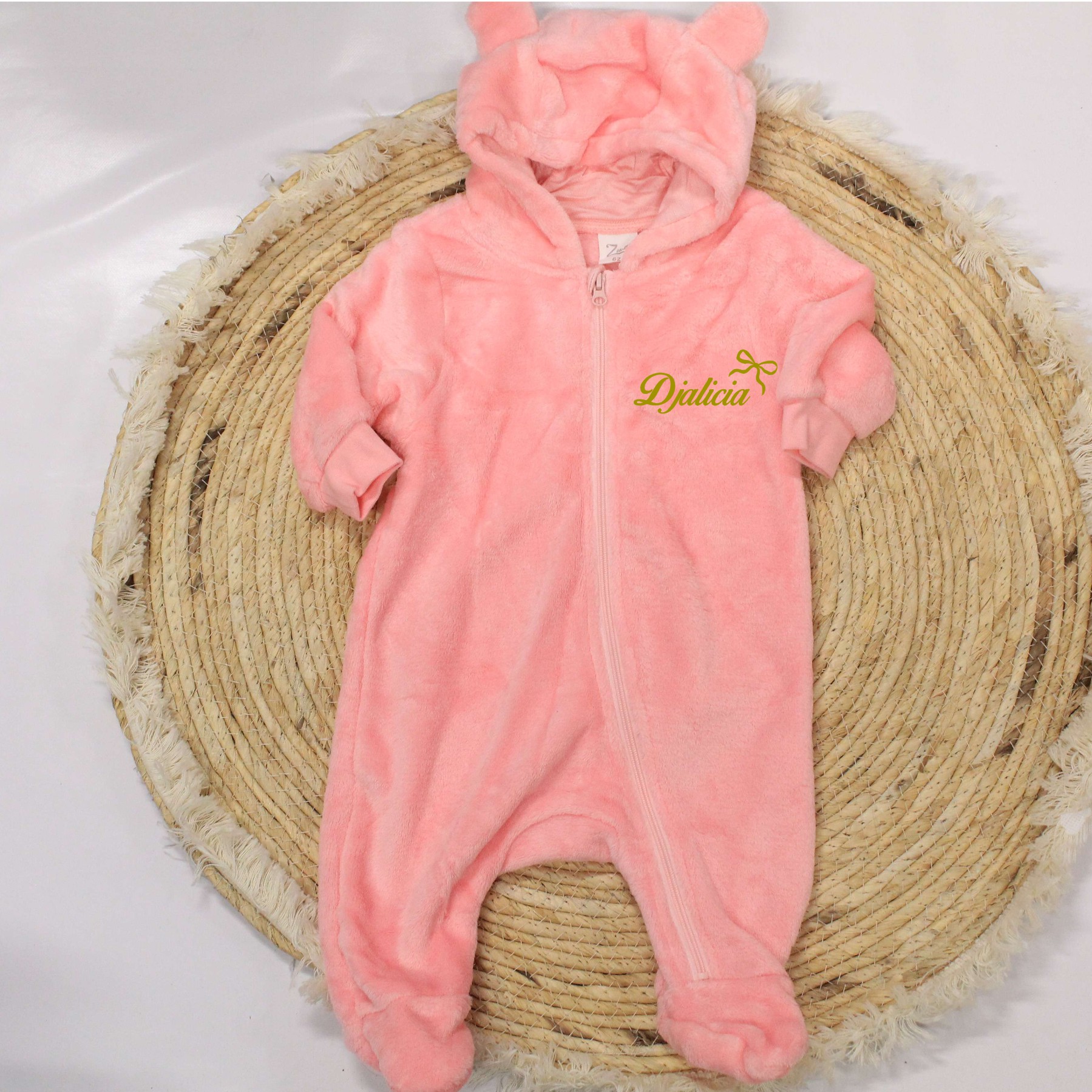 Teddy pakje roze Maat 62 - Afbeelding 3