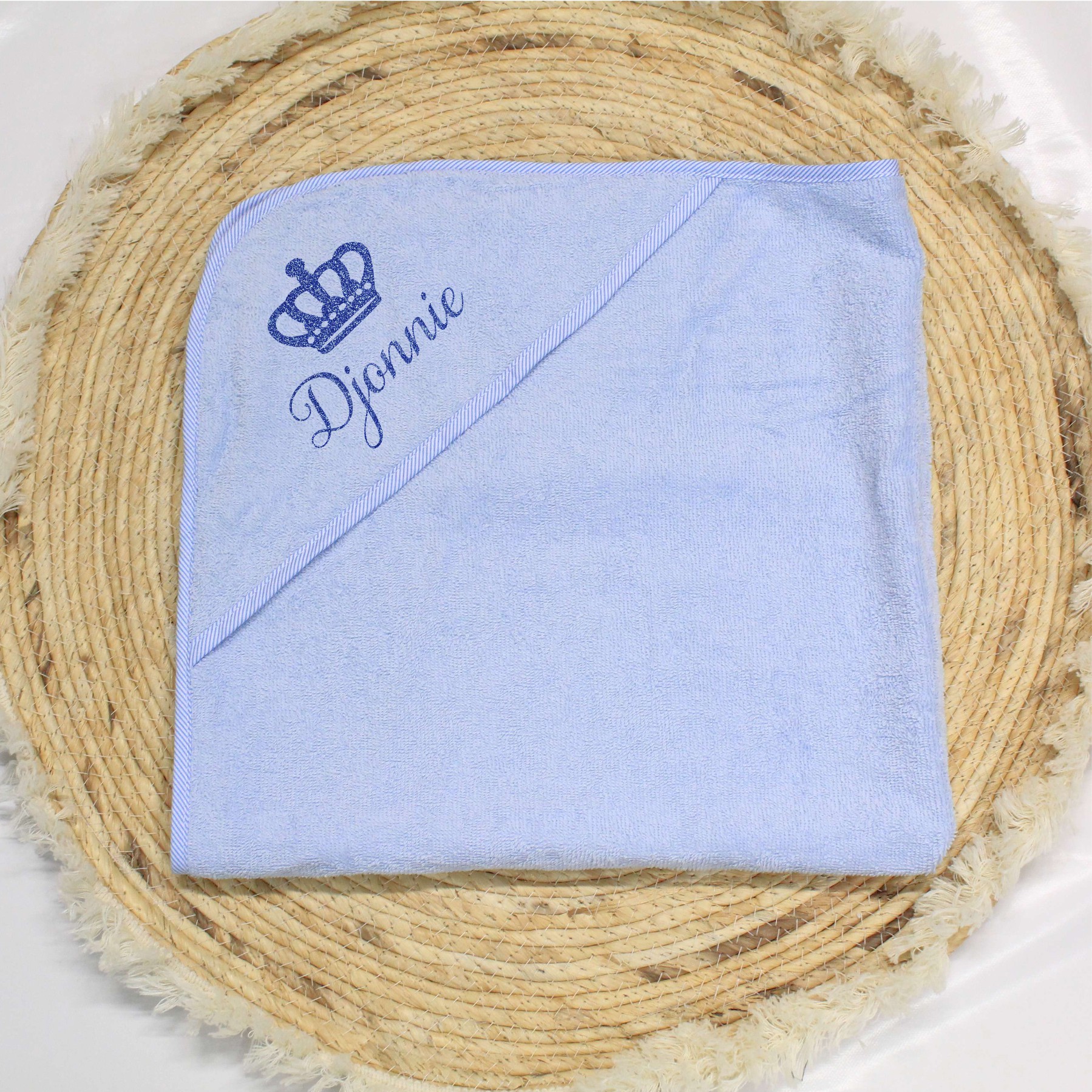 Badcape met kroon - Afbeelding 3