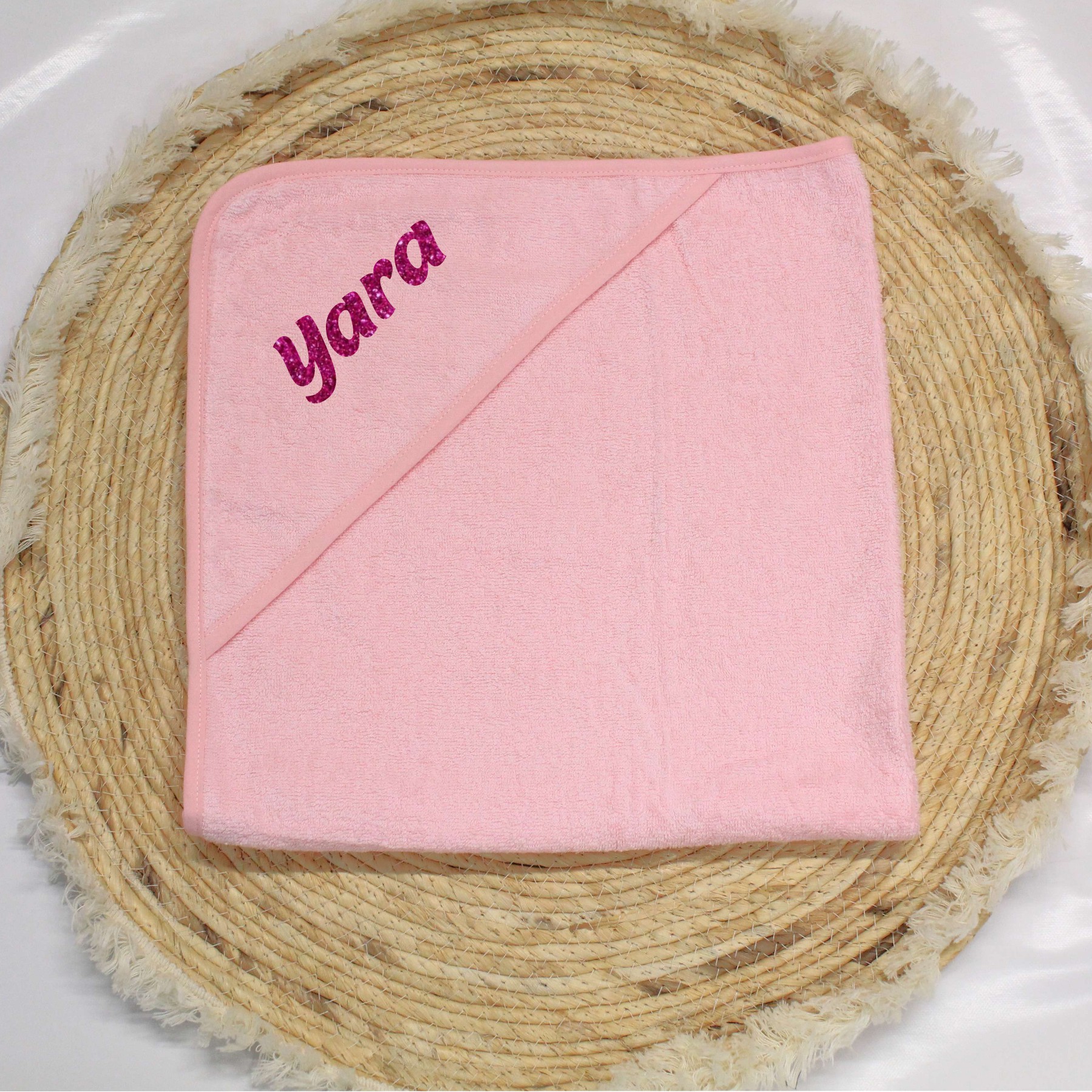 Badcape met naam - Afbeelding 4