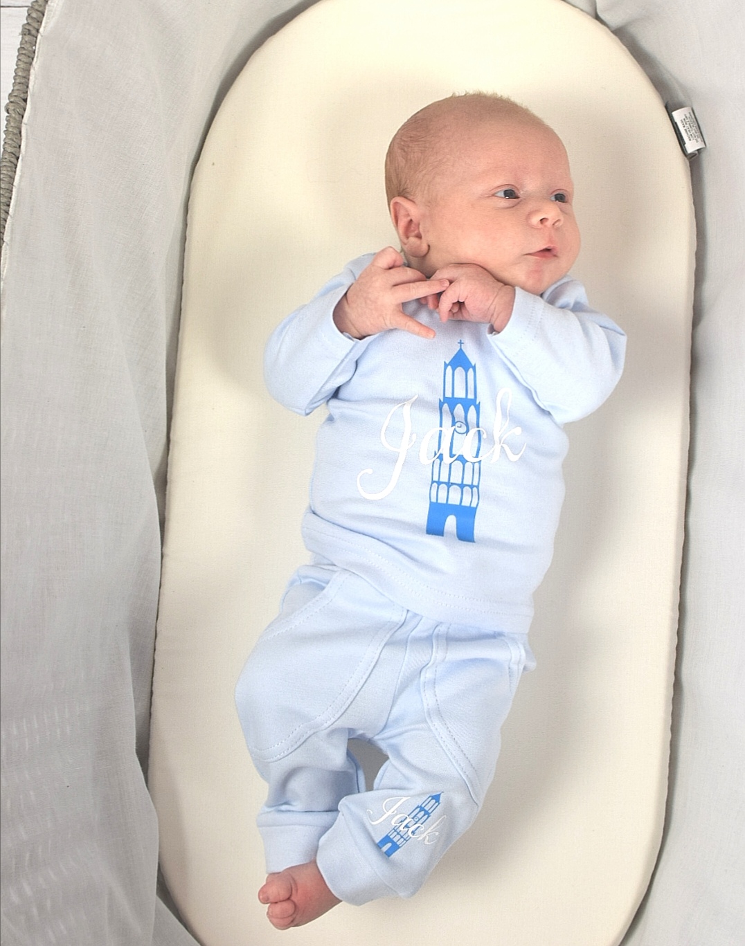 Babykleding met de domtoren